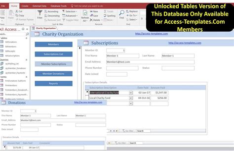 non profit membership database software.